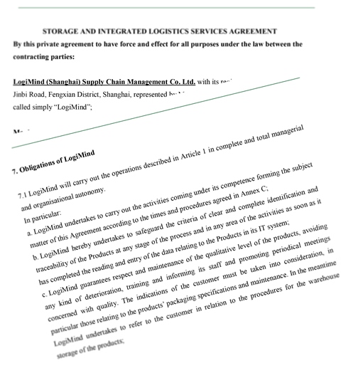 Logistics Contract